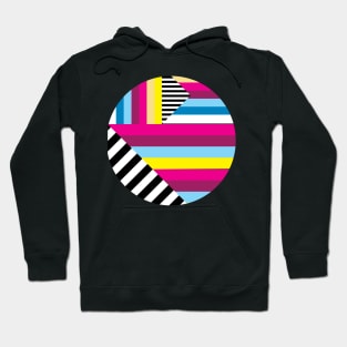 Geometric 80's Retro Hoodie